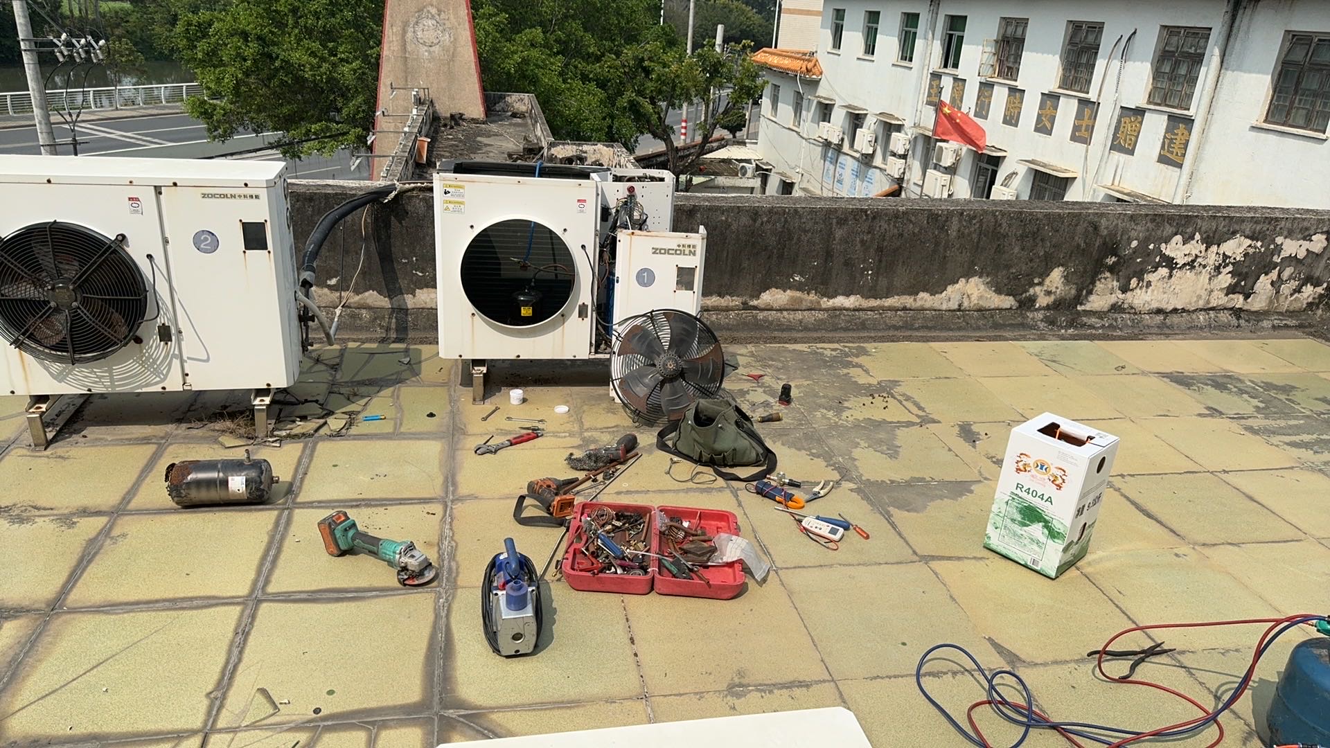 鹏展制冷设备服务案例