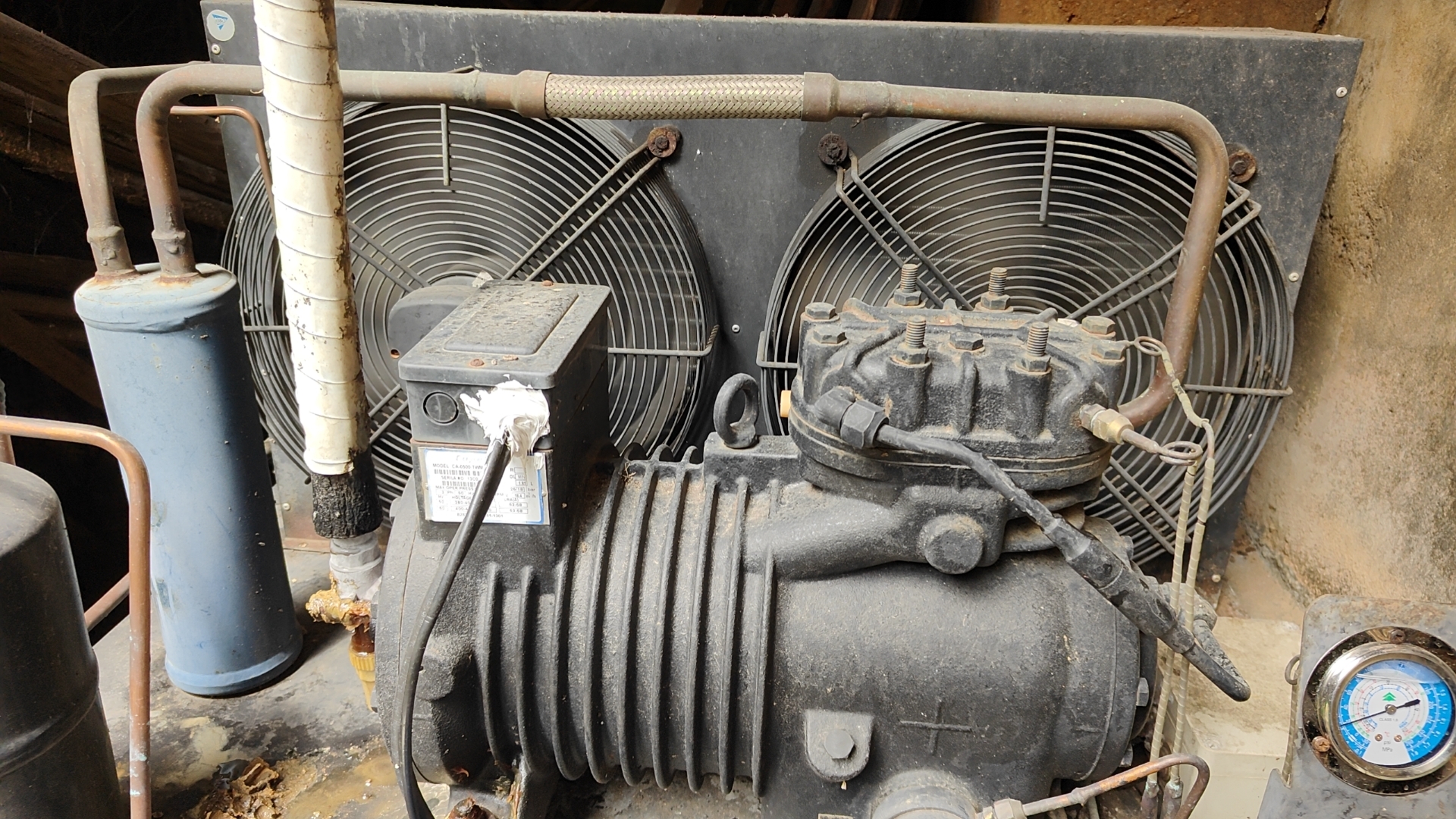 清远市清城区粤三制冷设备安装维修部服务案例