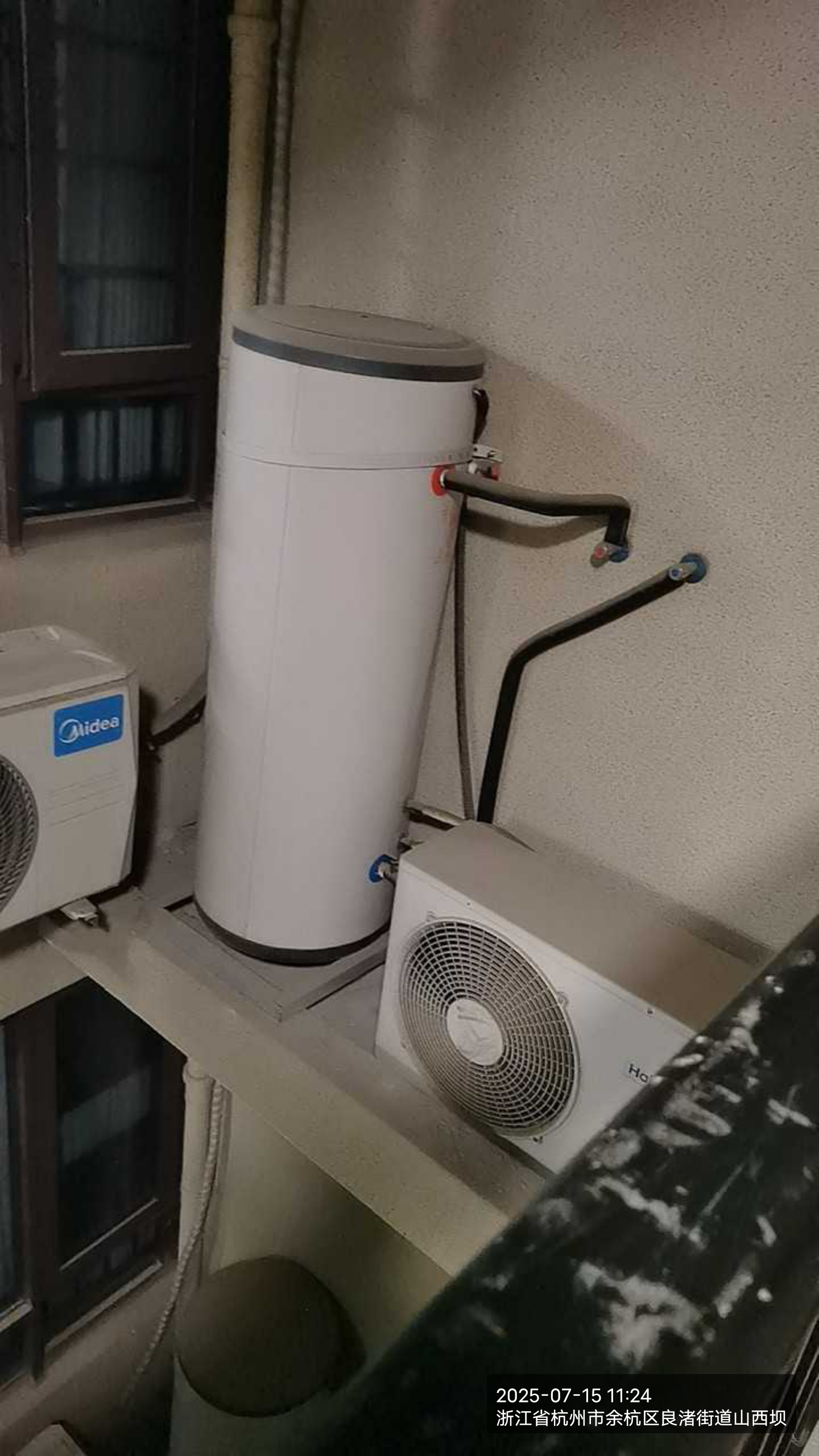 匠艺达空调空气能冰箱水电维修打孔服务案例