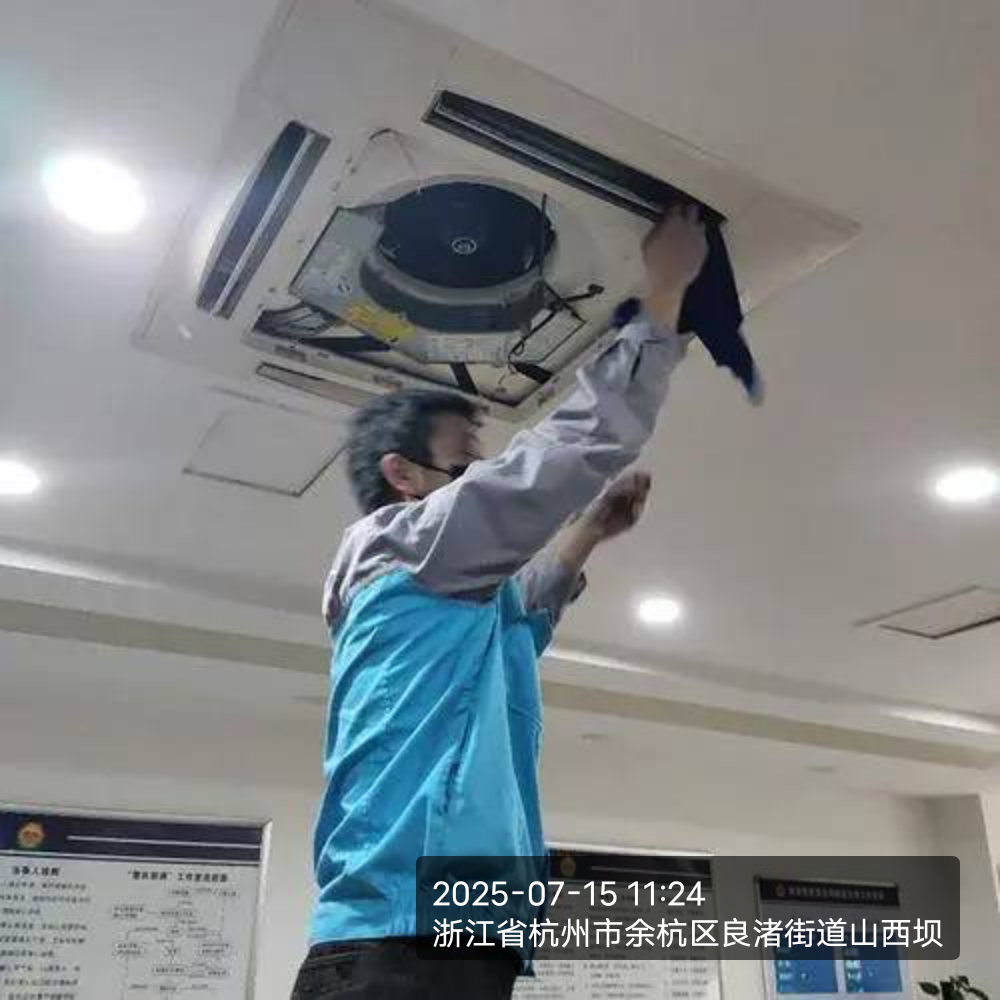 匠艺达空调空气能冰箱水电维修打孔服务案例