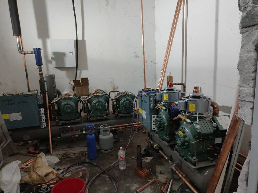 商超冷柜冷库设备安装售后服务案例