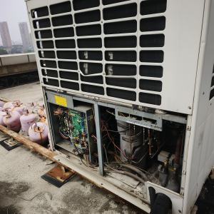 A空调空气能拆装维修回收冷库定制 - 项目案例