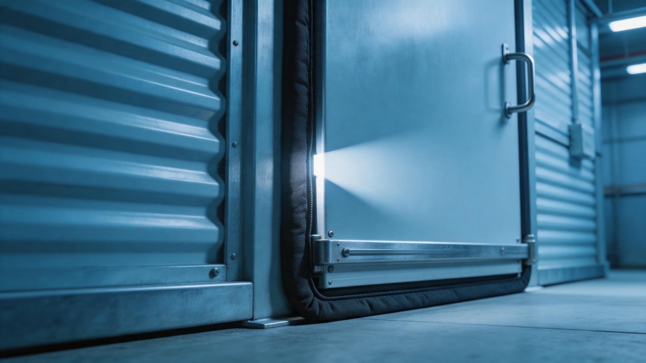 冷库门封条检查维护