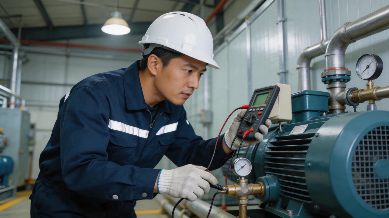 压缩机维修检查