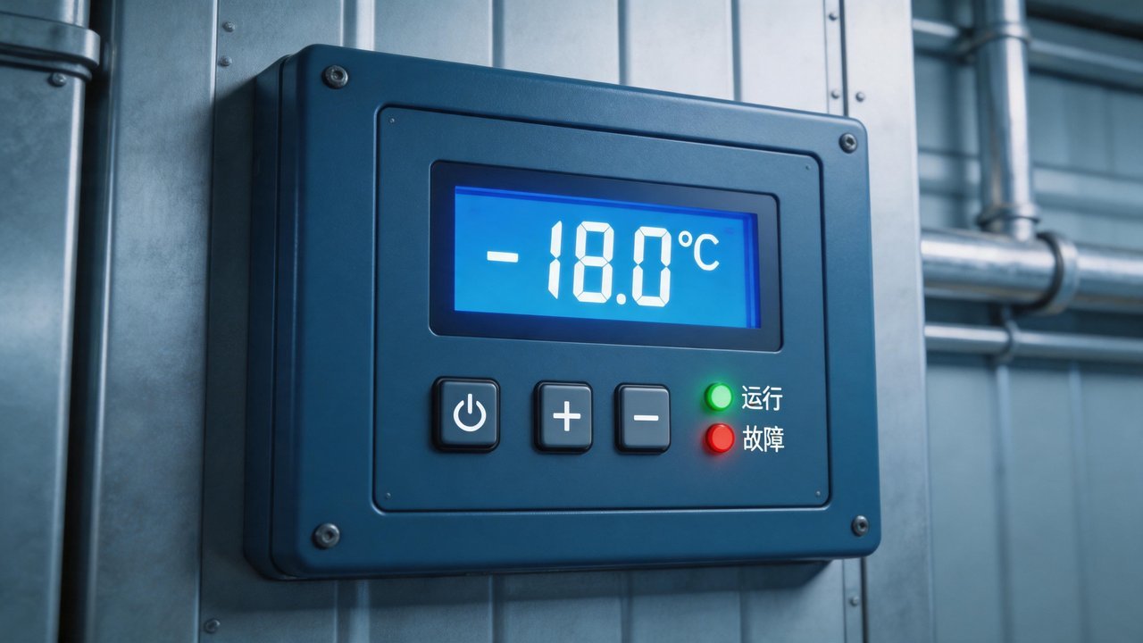 冷库温控系统控制面板