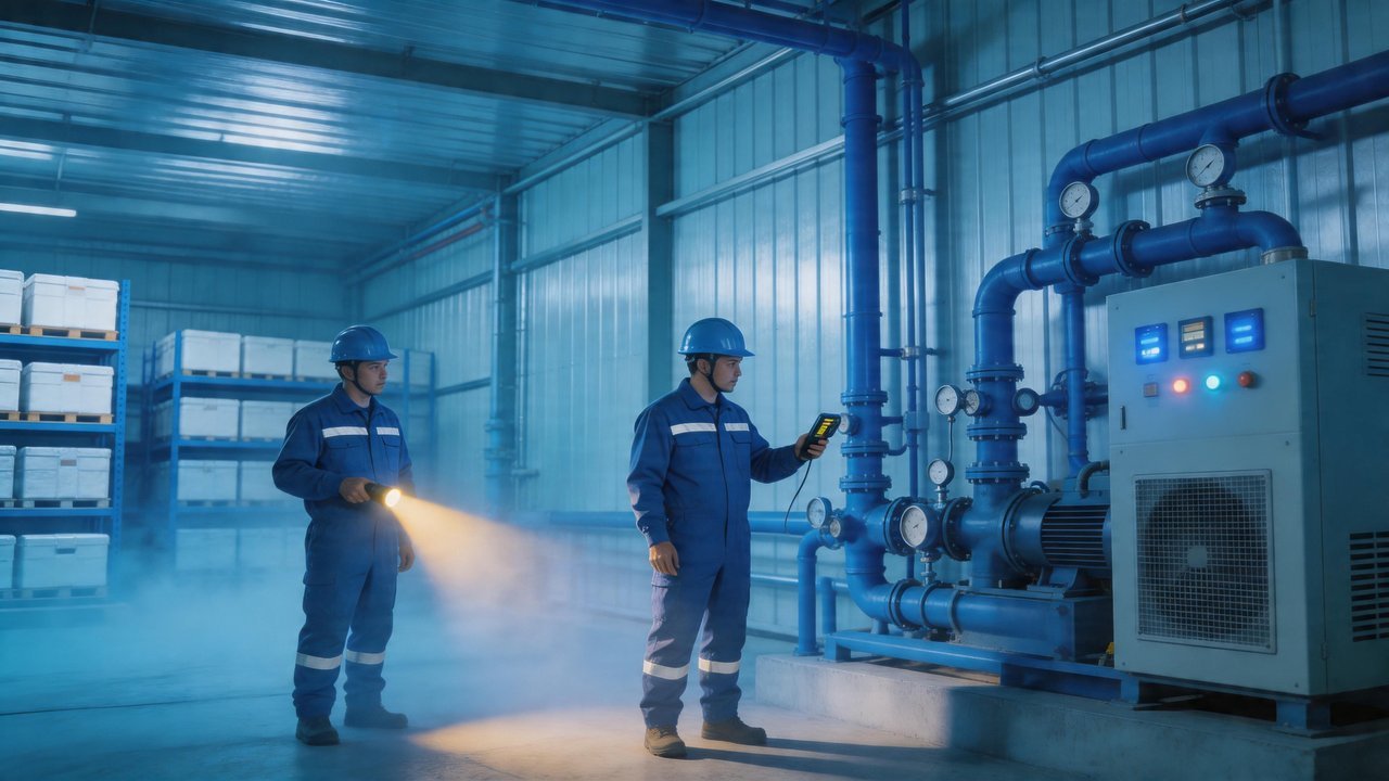 冷库保养维护场景