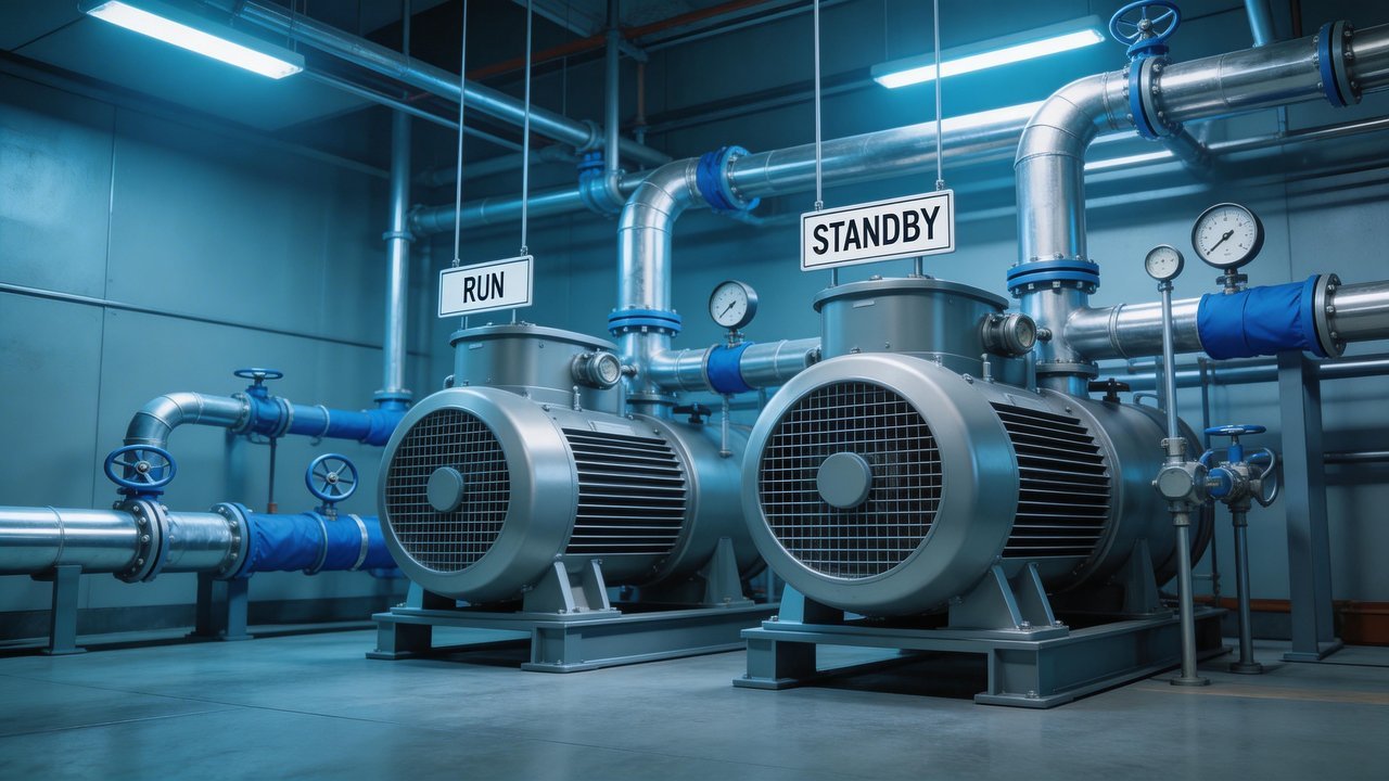 制冷机组一备一用