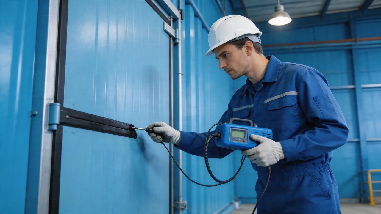 气调库气密性检测