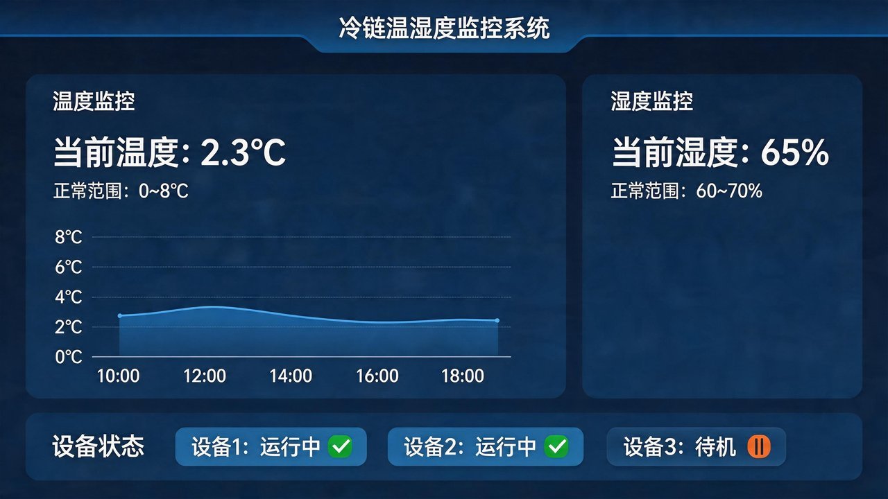 温湿度监控仪表盘