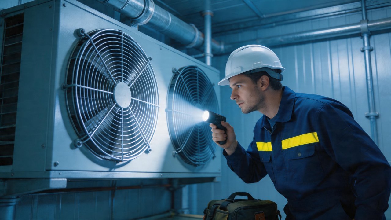 冷库风机维护检查