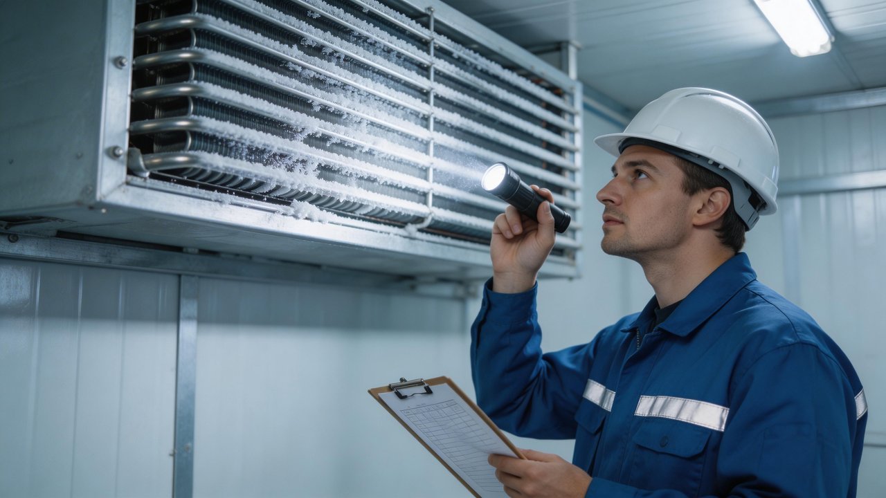 蒸发器结霜检查