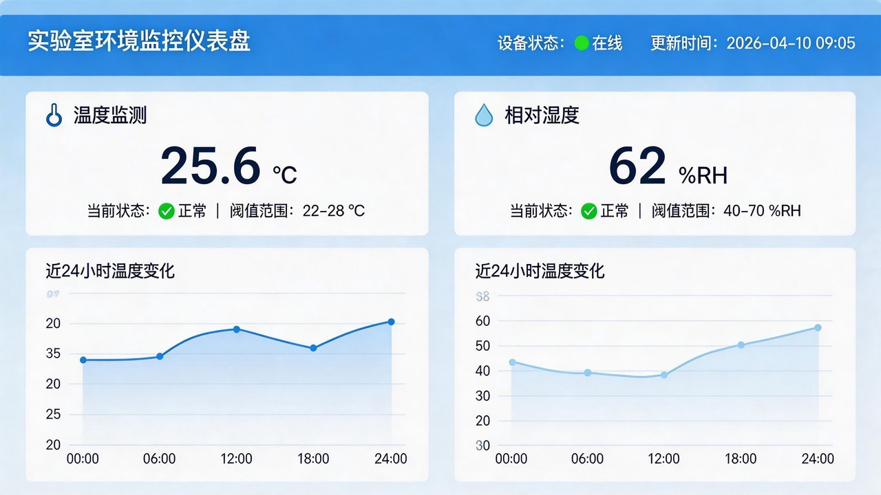 温湿度监控系统界面