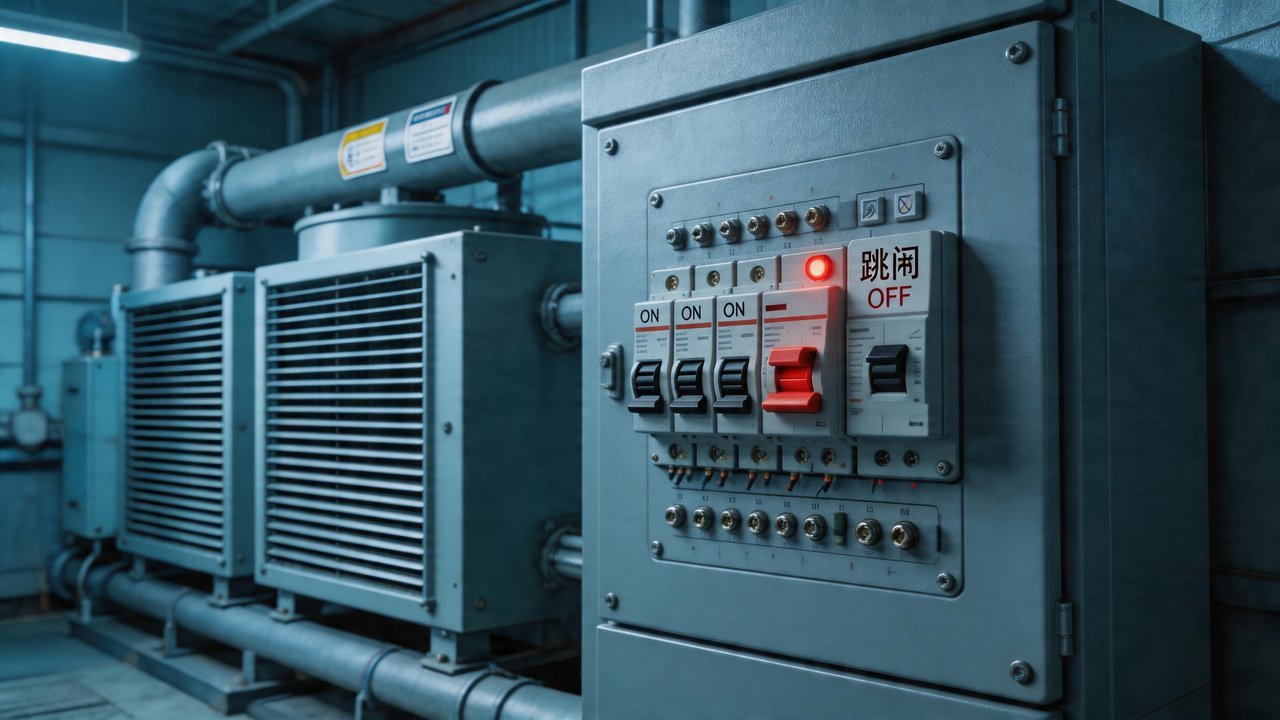 冷库冷凝器断电故障排查