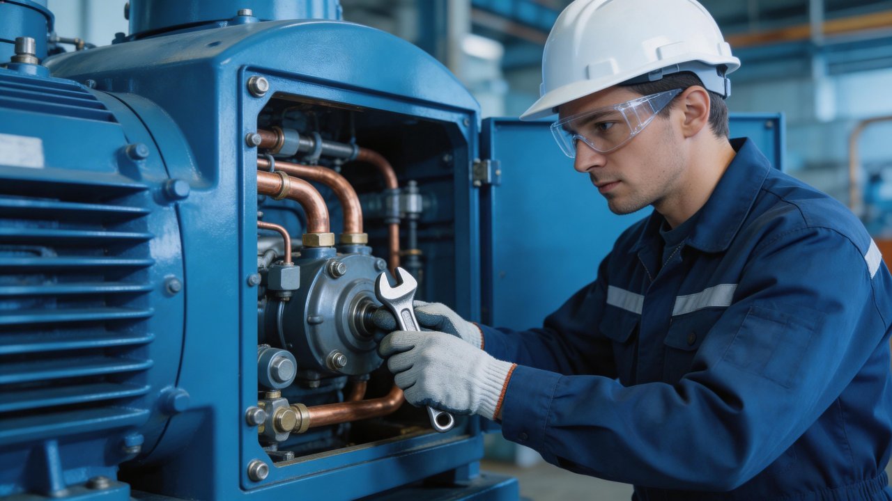 制冷压缩机检修