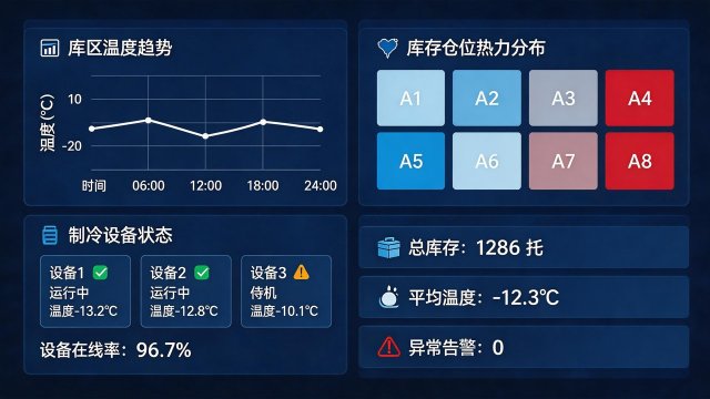 冷链园区信息化管理：冷库还靠人盯？数据和系统才是真管家