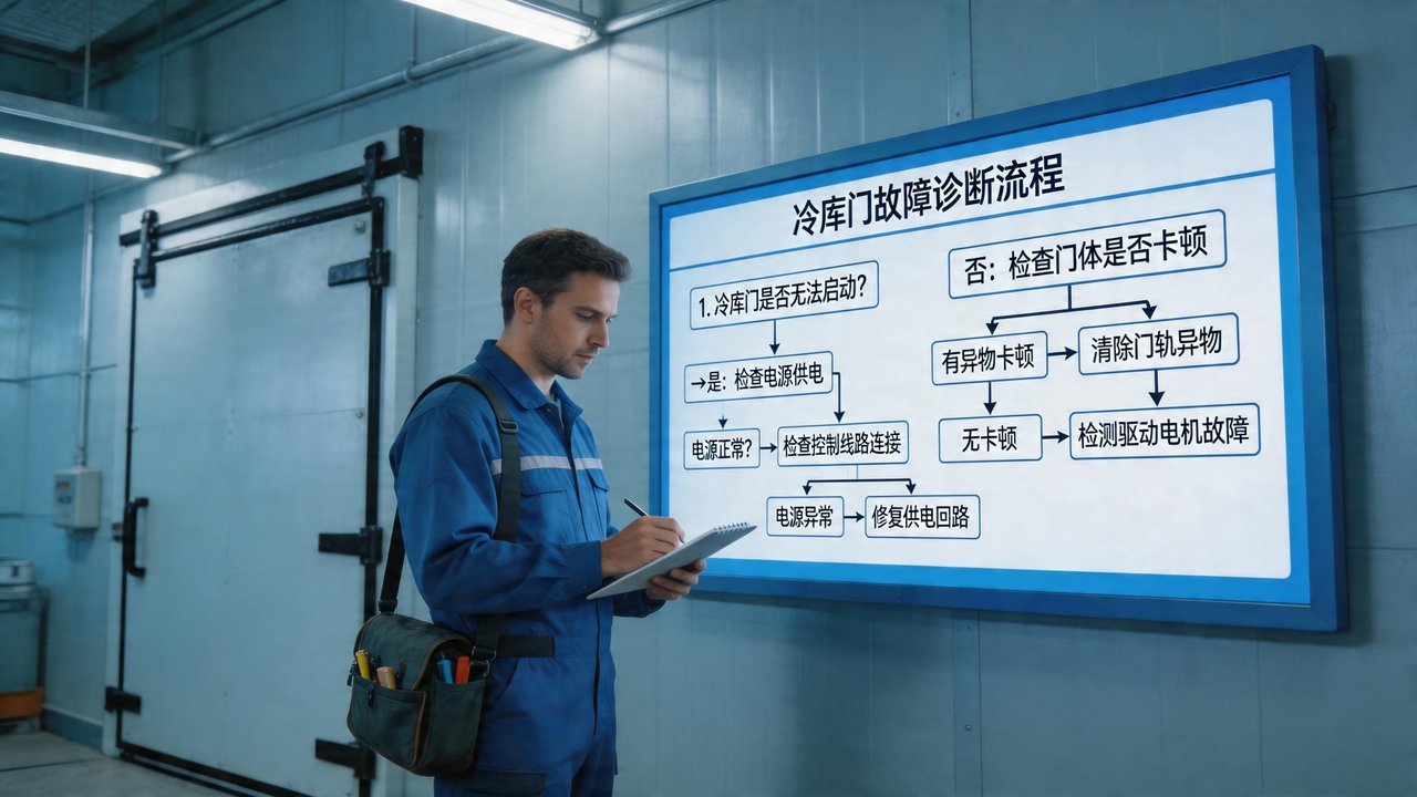 库门故障诊断流程