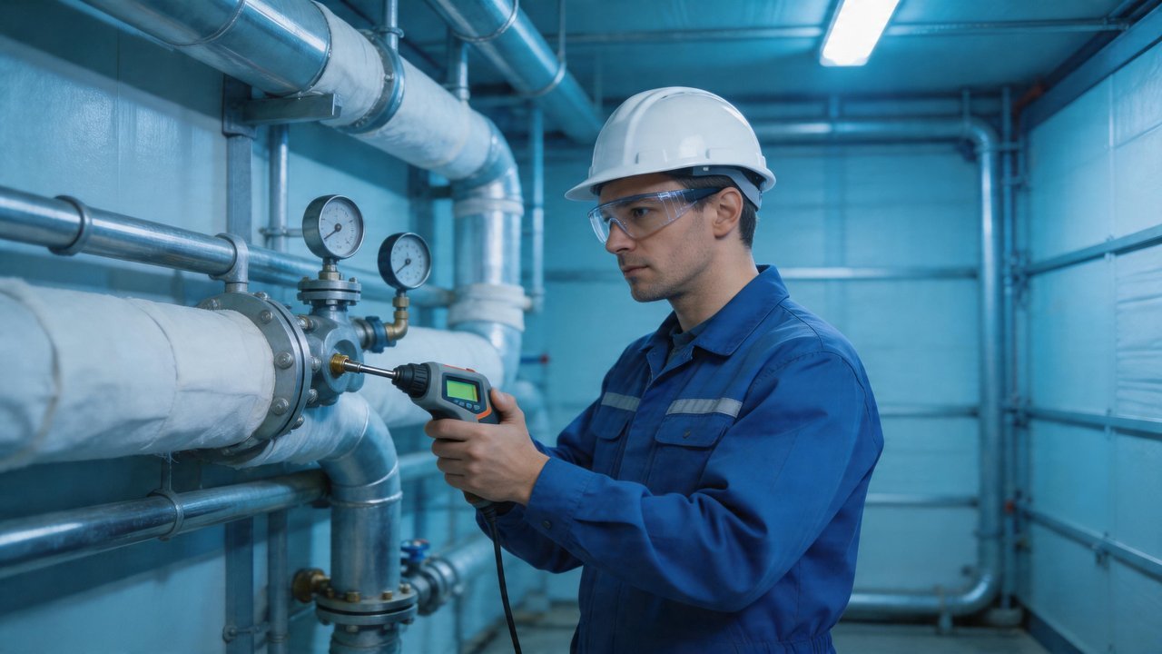 制冷系统管路检查