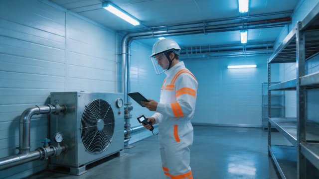 步入式冷库检查技术要点与常见问题：老刘手把手教你做巡检