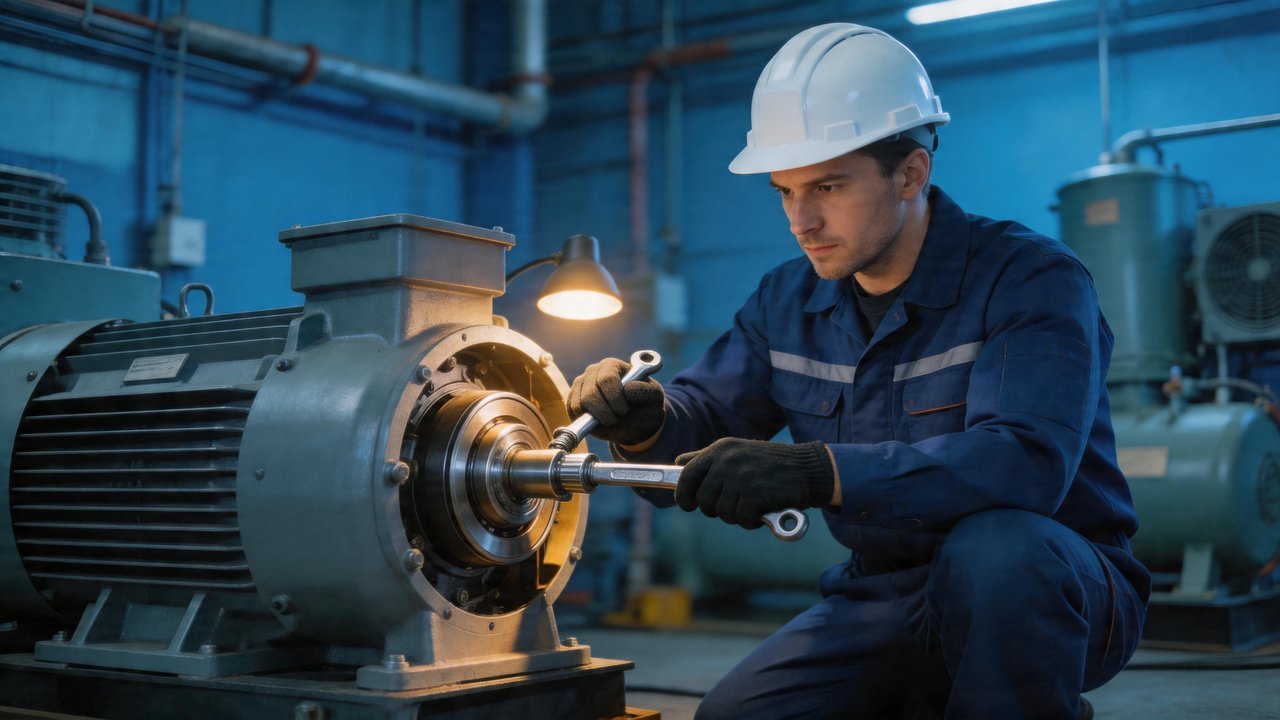 风机电机维护检修