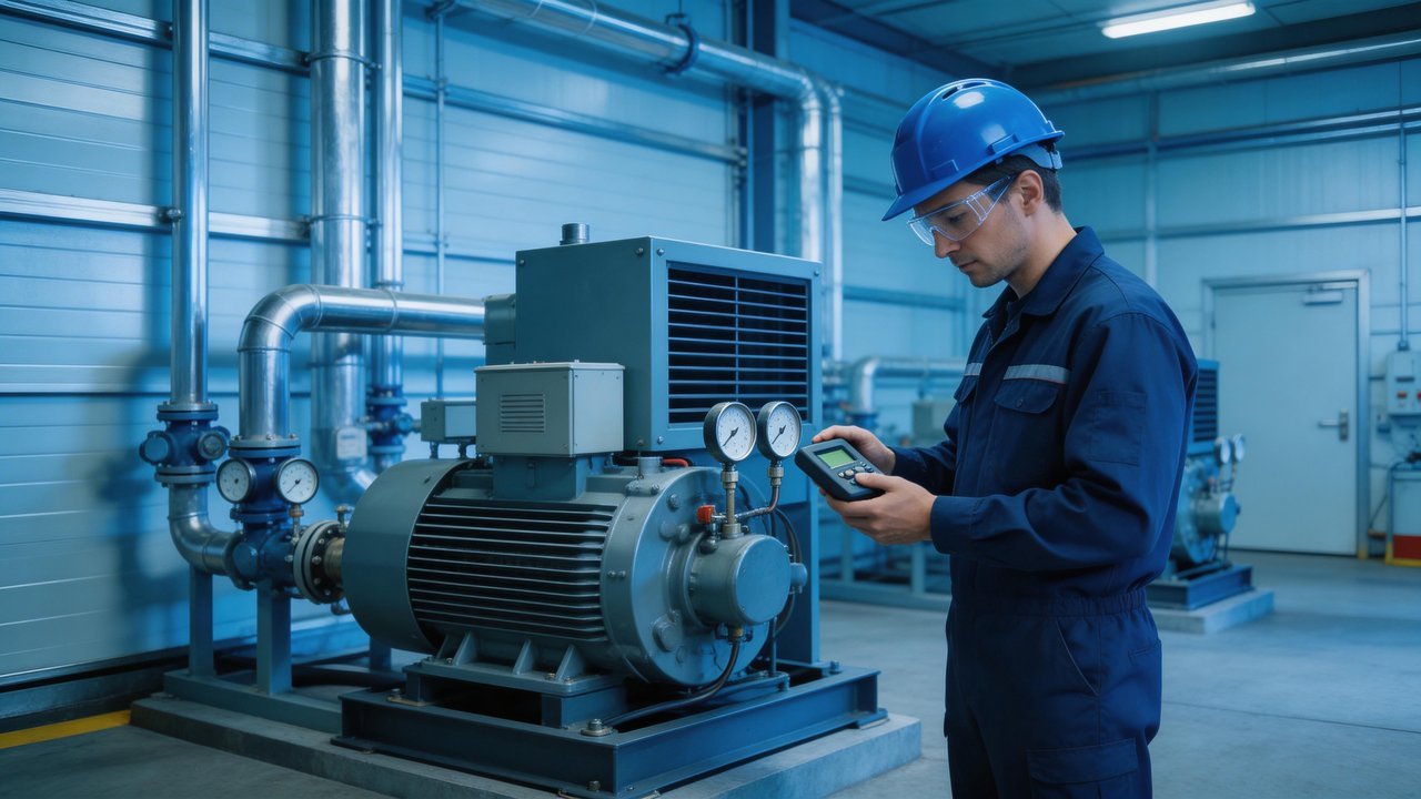 冷库压缩机检修维护