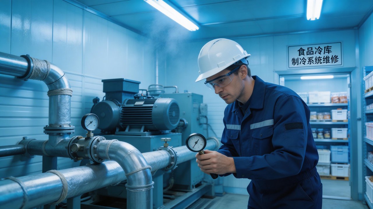 食品加工冷库维修