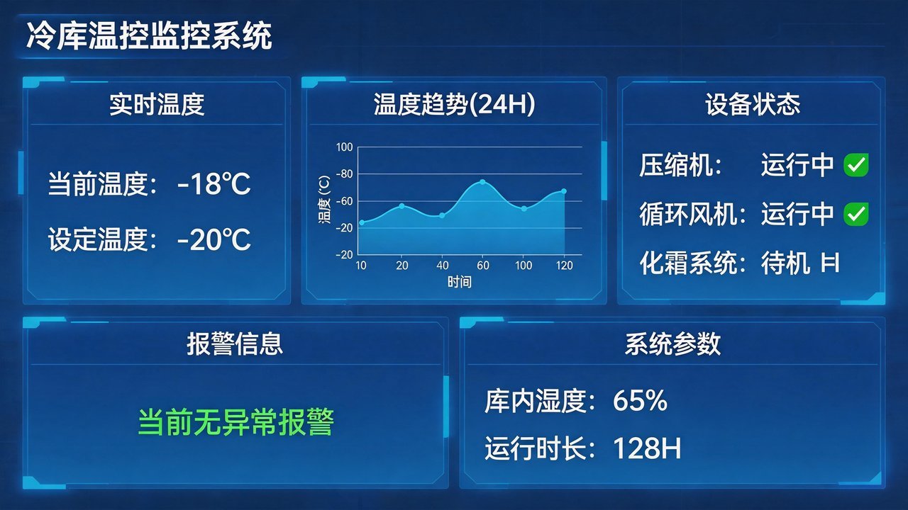 温控系统监控界面