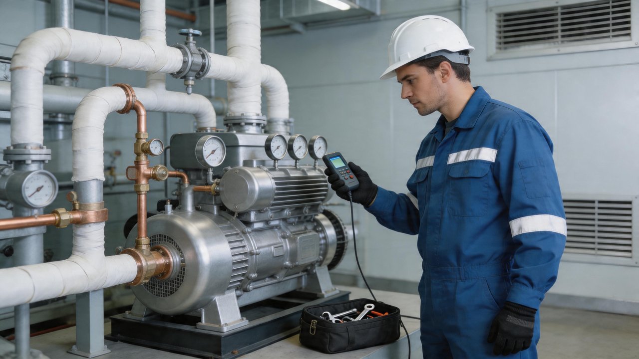 冷库压缩机检修维护