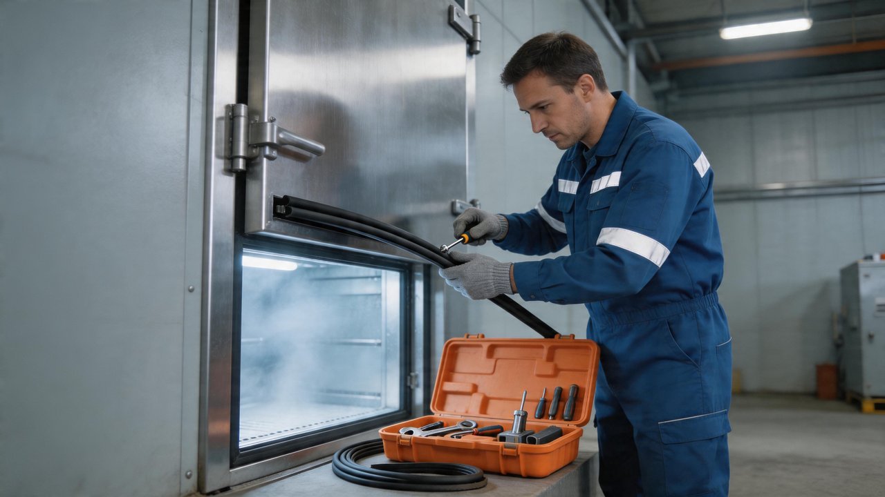 门封条更换步骤