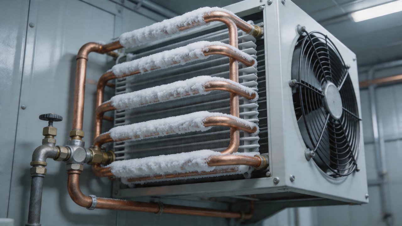 蒸发器结霜检查