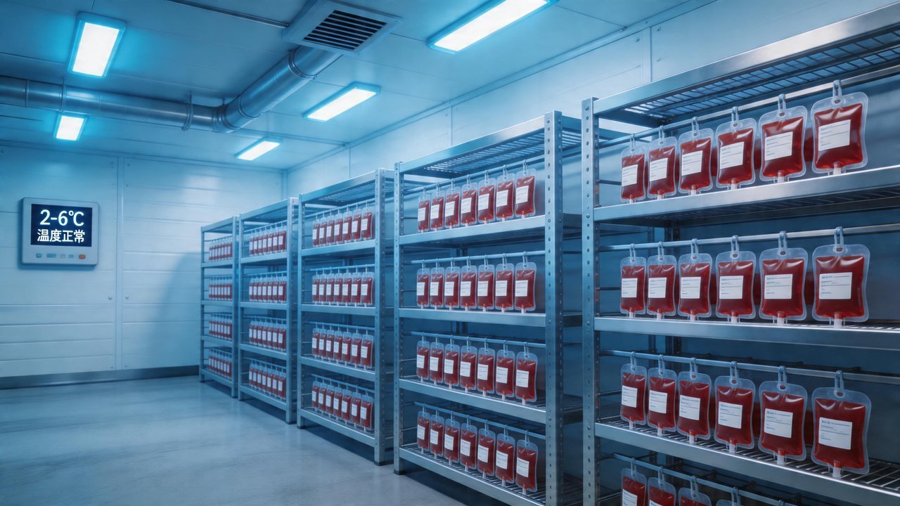 血液制品冷库内部