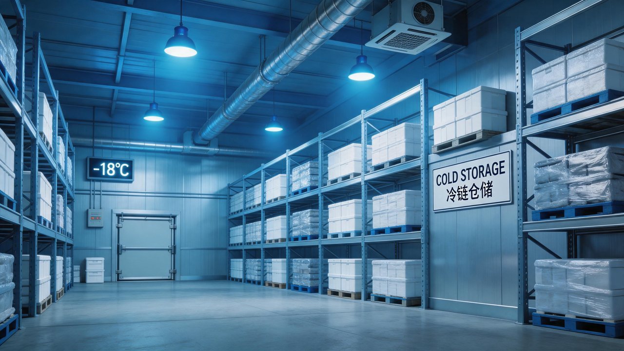 冷冻冷库巡查场景