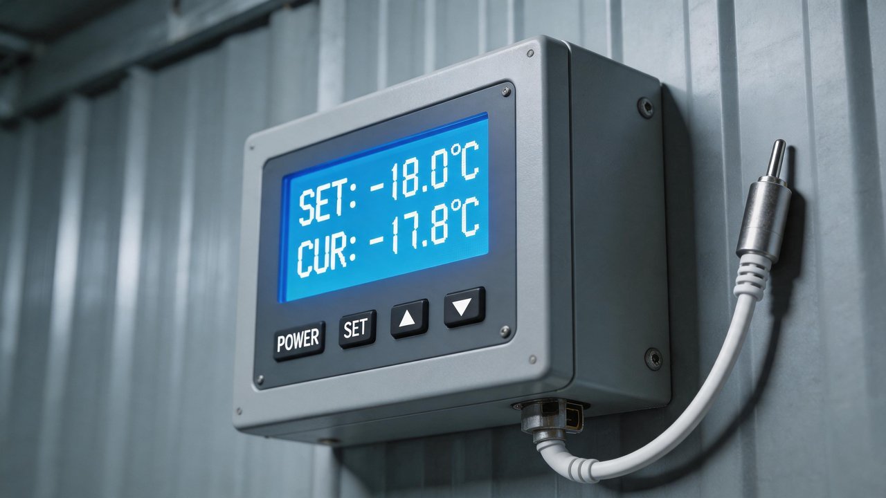 冷库维修工程师检查