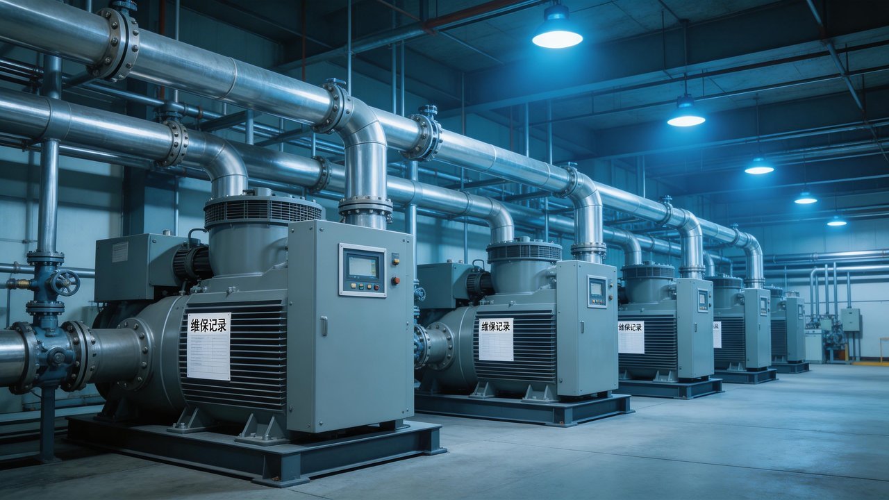 工业制冷机房压缩机设备