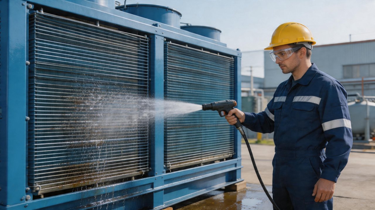 冷凝器维护清洗