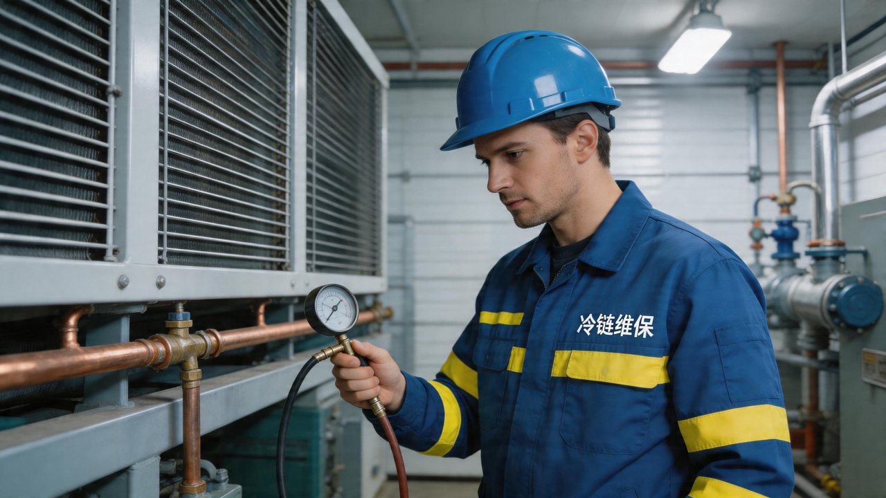 冷库维修工程师检查