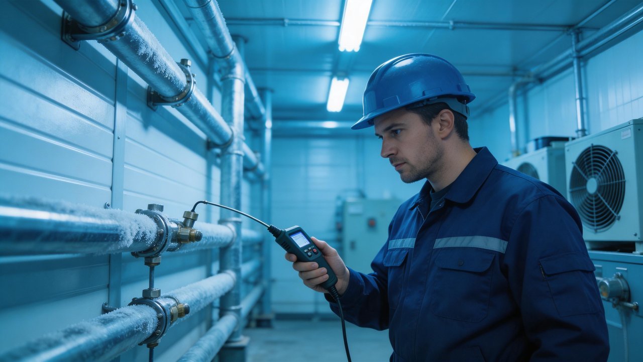 冷库制冷剂泄漏检测场景