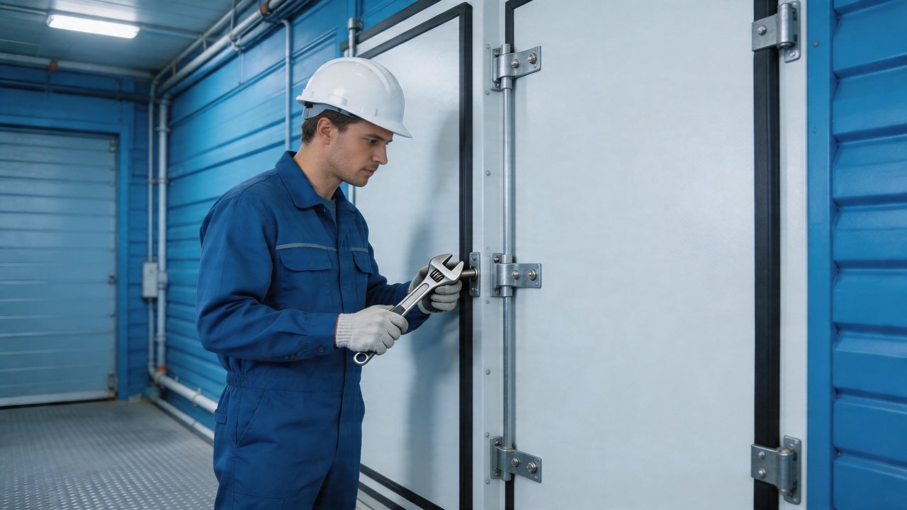 门铰链调整维修