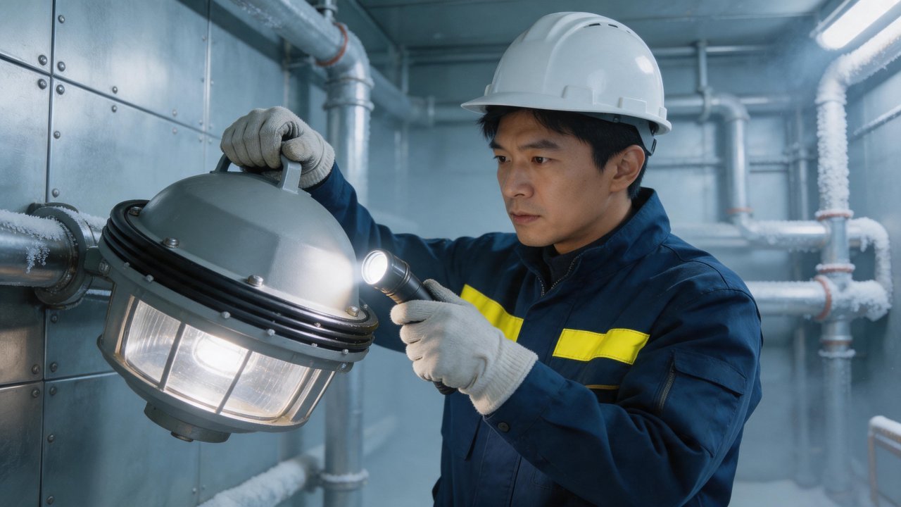 防爆灯具密封检查
