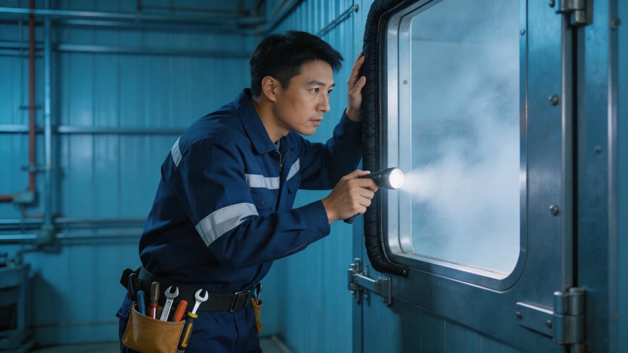门封条检查方法