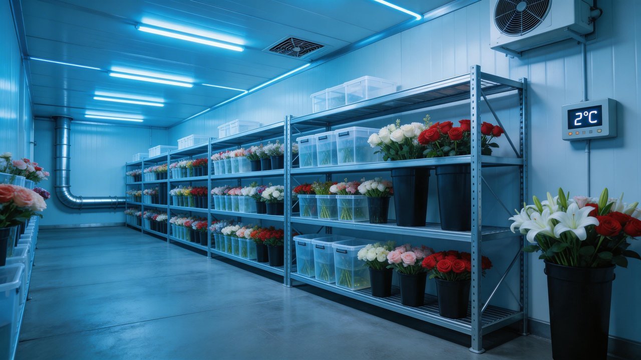 花卉保鲜冷库