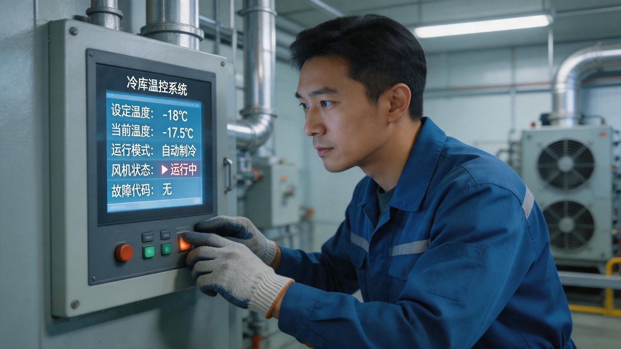 温控器参数调试界面
