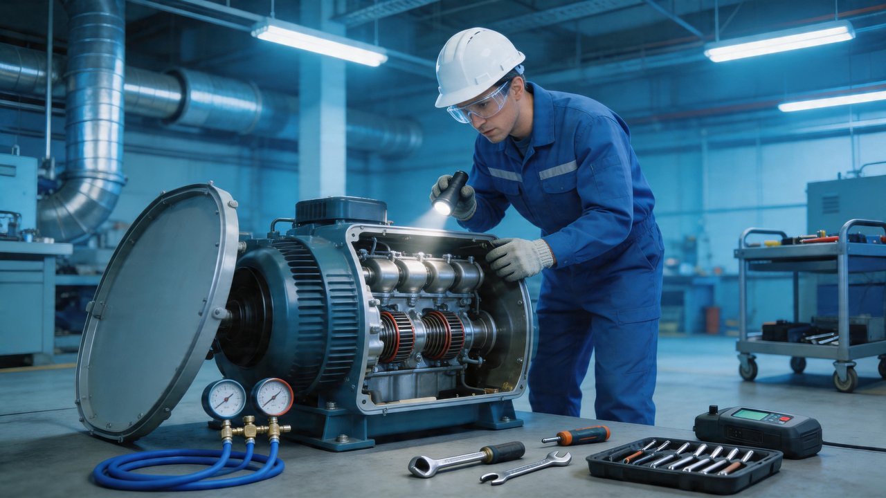 压缩机检修维护