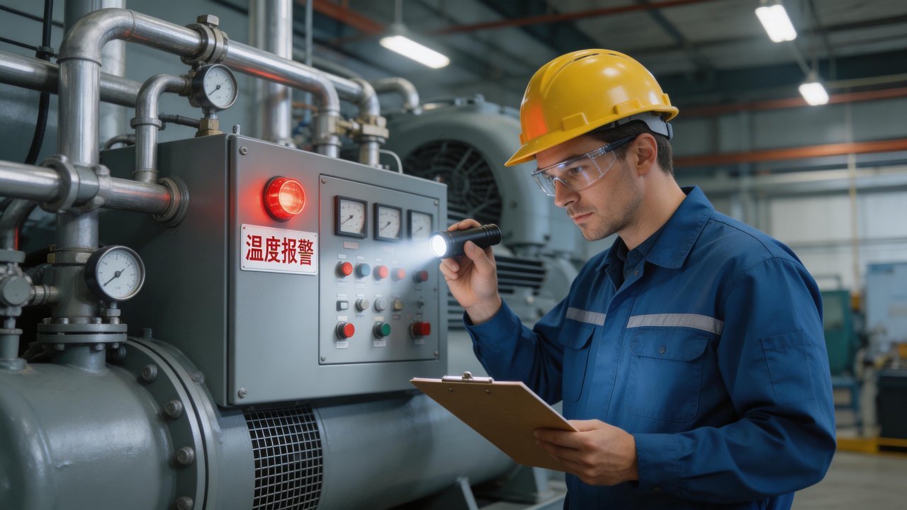 压缩机检修场景