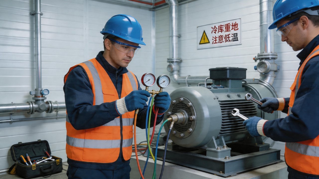 维保团队工作场景