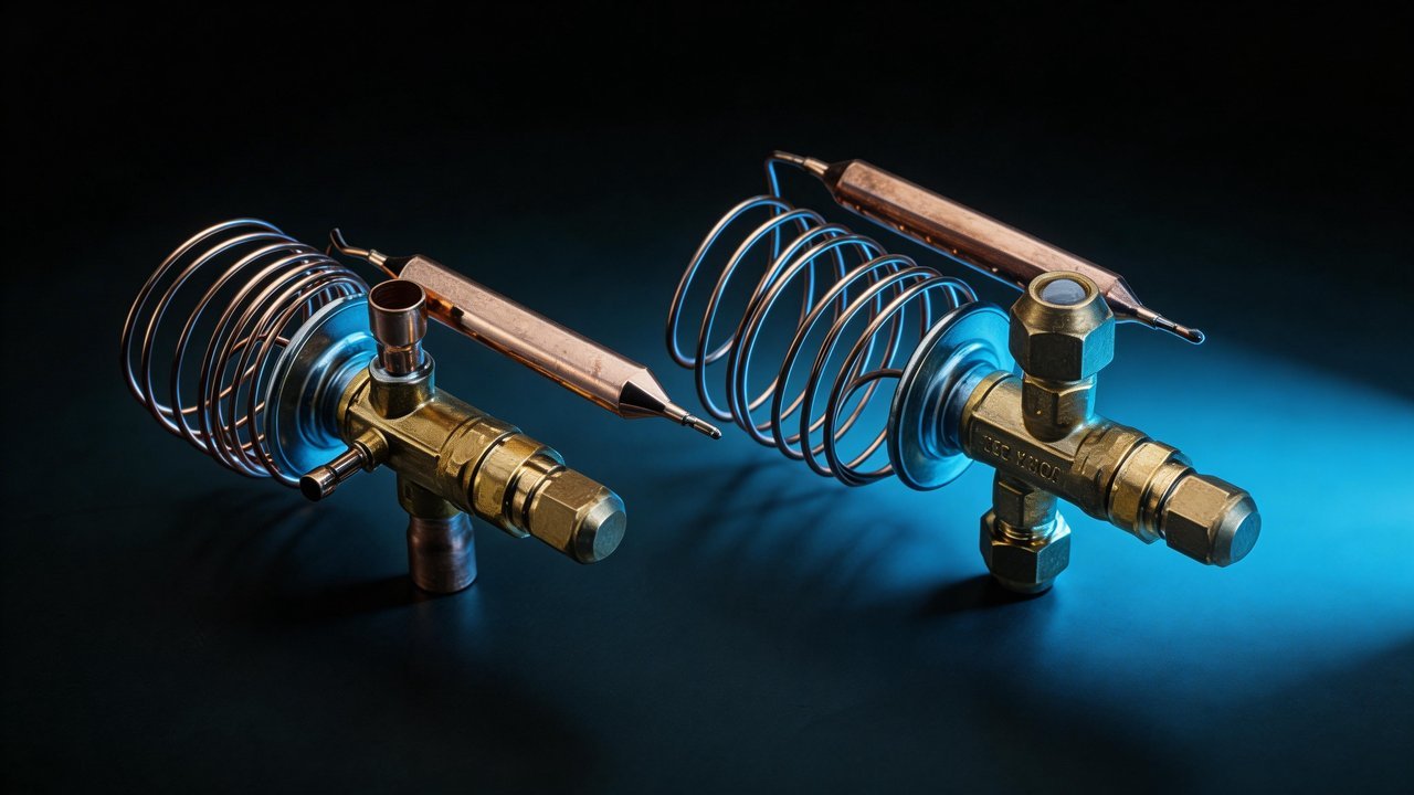 热力膨胀阀结构特写