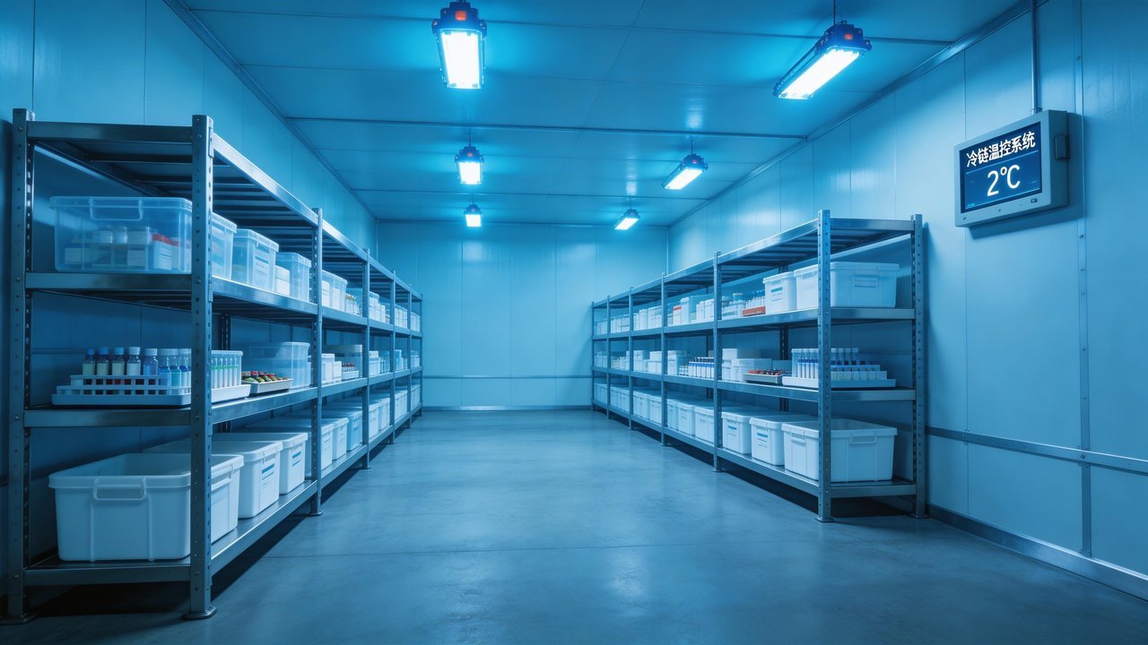 制药冷库内部
