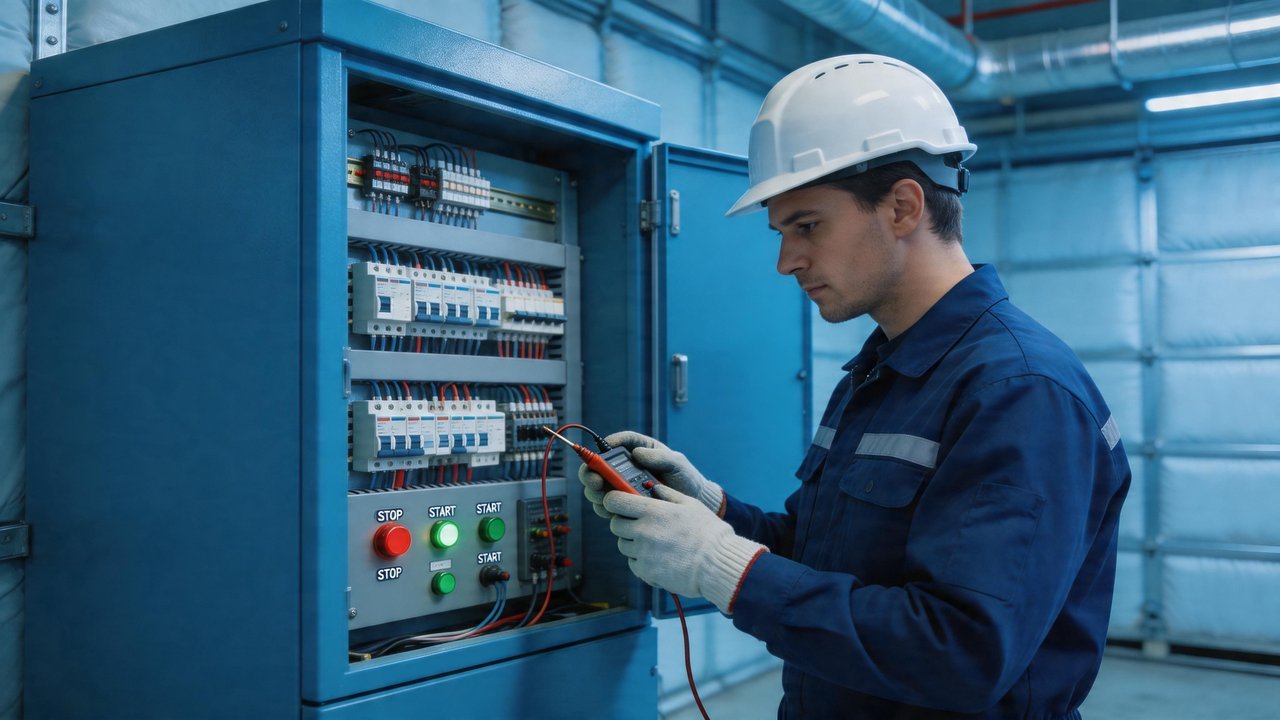 冷库电控箱检查