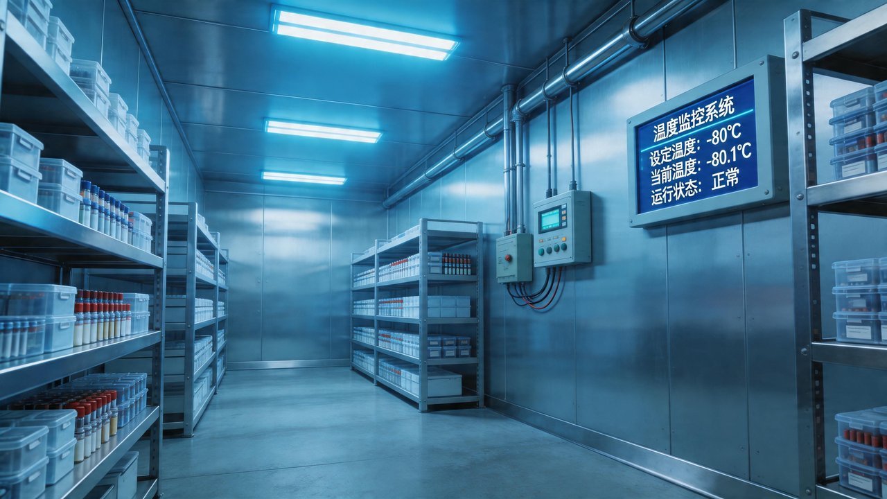 实验室冷库内部