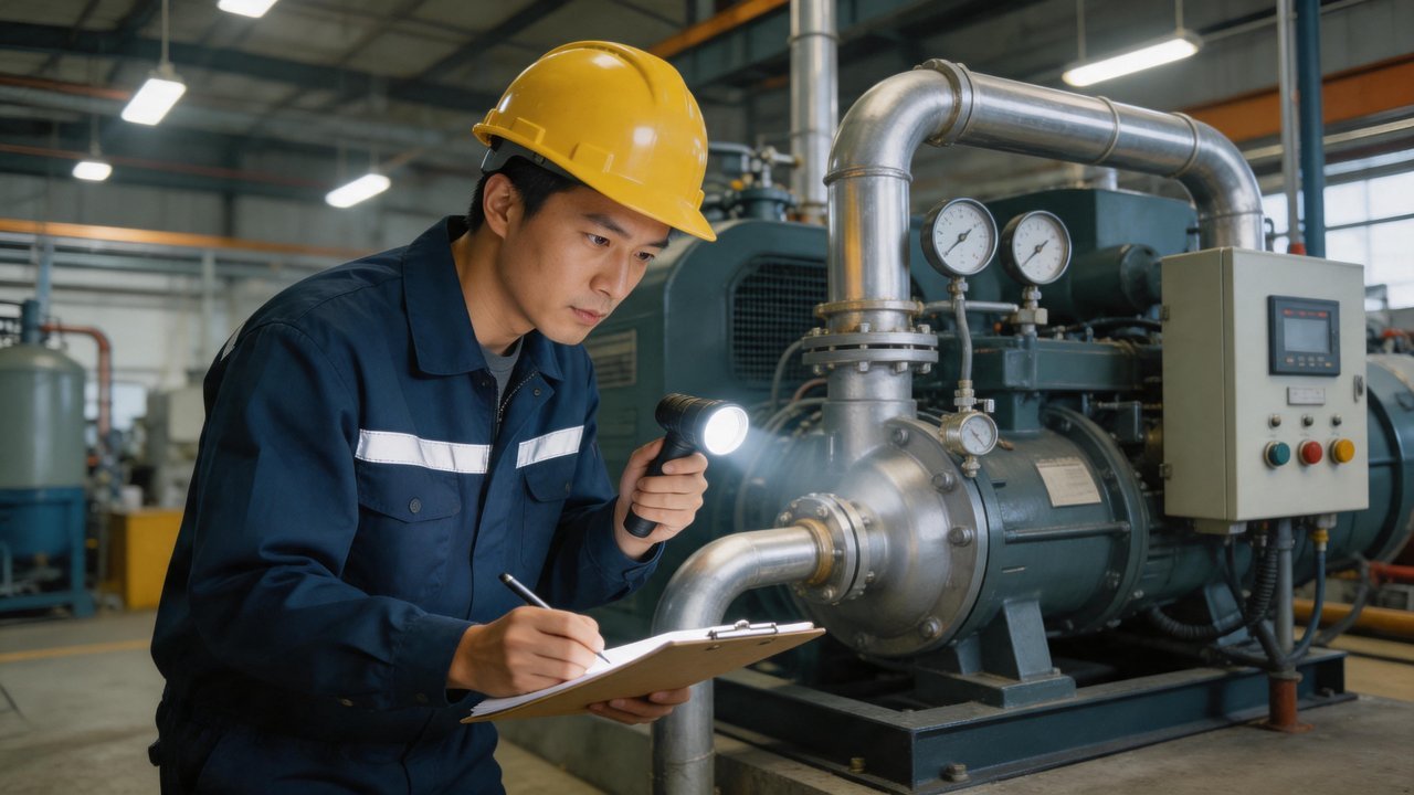 制冷压缩机检修