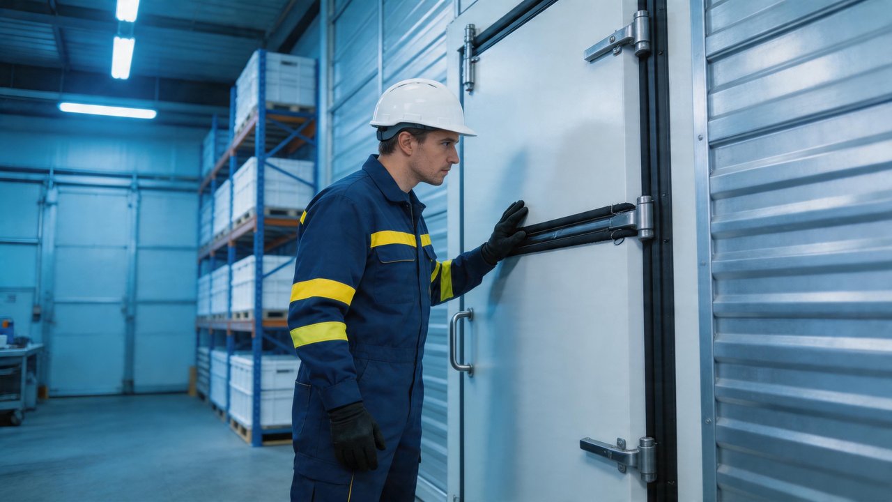 冷库门温度过高怎么处理？维修师傅教你排查